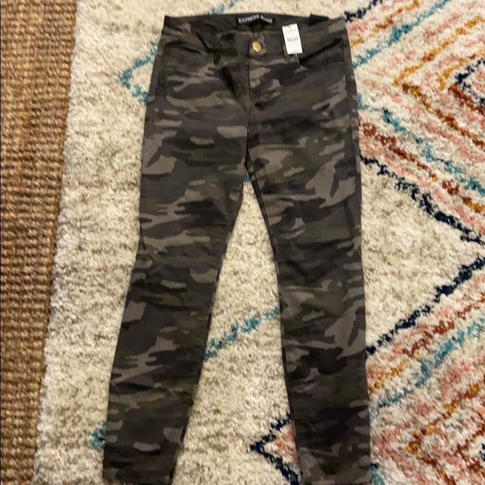 Express camouflage jeans